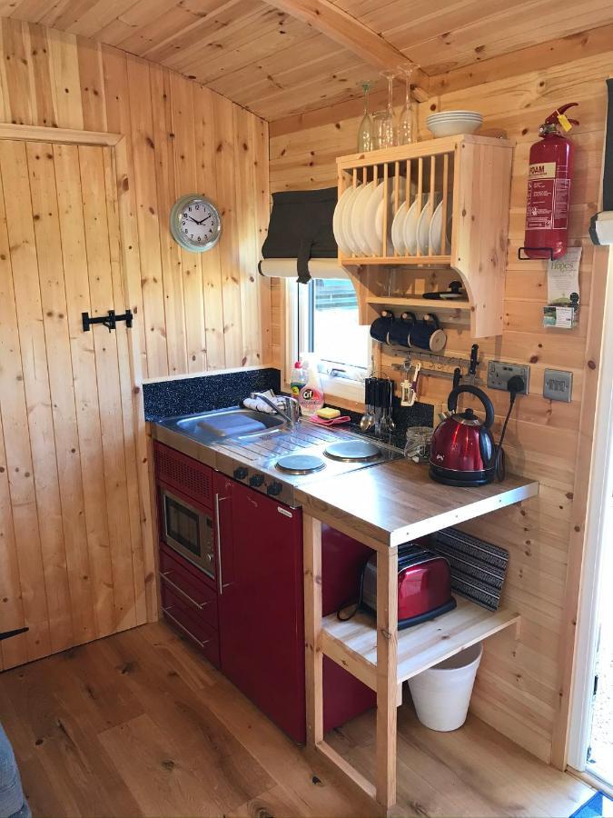 Apartmán Luxury Railway Carriage With Stunning Views Hereford Exteriér fotografie