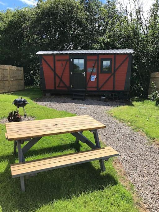 Apartmán Luxury Railway Carriage With Stunning Views Hereford Exteriér fotografie